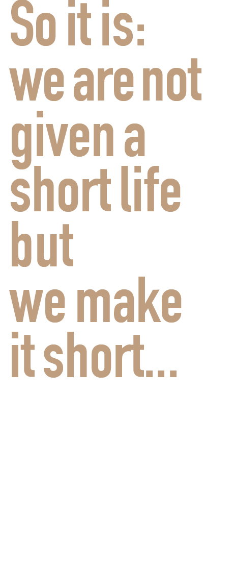 Seneca On The Shortness Of Life